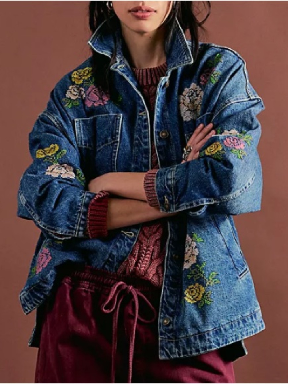 We the free madison city Embroidered Jacket - Picture 4 of 8